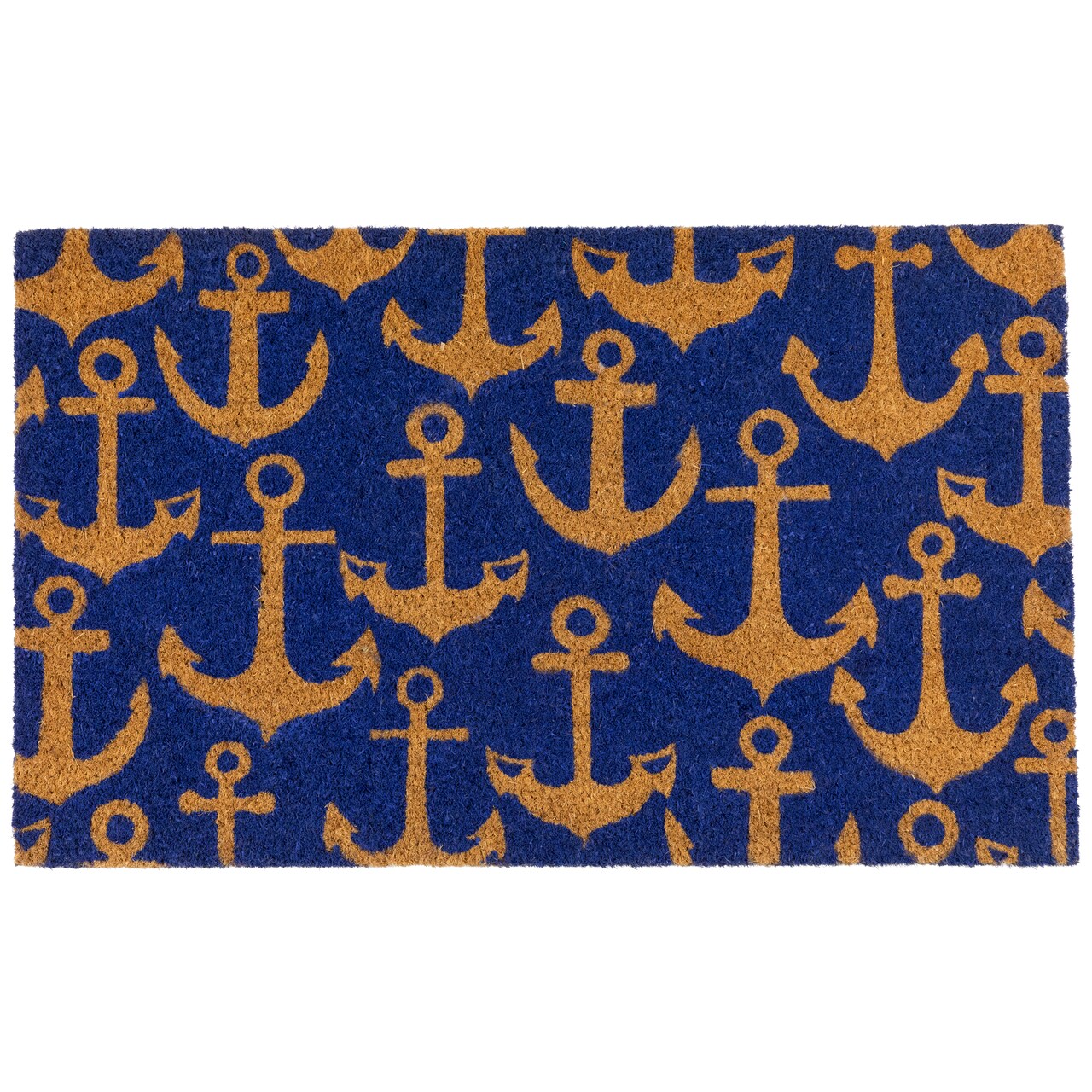 Northlight Natural Coir Anchors Away Outdoor Doormat - 18 x 30"